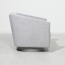 Gabby Linen-Blend Swivel Tub Chair